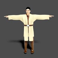 Jedi-rigged and animated