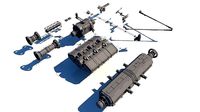 Sci Fi Space Station Set