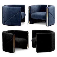 Visionnaire Petra Armchair 3D Model