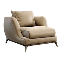 Black tie brando armchair