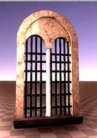 Window with bars