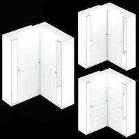 Ikea PAX corner wardrope C