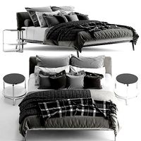 Flexform Lifesteel bed