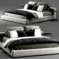 Flexform Groundpiece bed