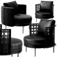 Torii armchairs by Minotti