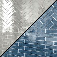 B TRAIN  Gloss Crackle 3 X 12Ceramic Field Tile