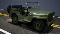 wrangler army jeep