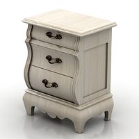 Bedside table 3D Model