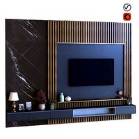tv wall set 012