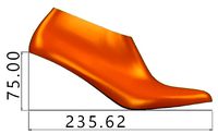 75mm Heel Last