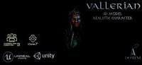 Vallerian 3D Realistic caracter model