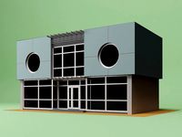 TWO-STOREY MINI MARKET