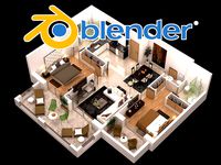 detailed floor plan 3d