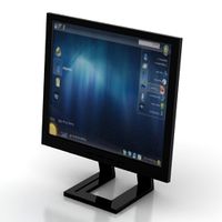 Monitor 3D Model