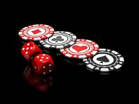 3d illustration Pocker Chips