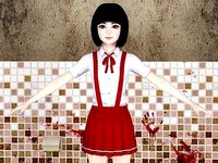 T pose nonrigged model of Hanako-san