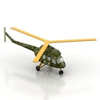 Helicopter 3D Model