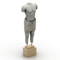 Statue 3D Model