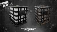 Water Tank PBR  Game Ready 3D Model