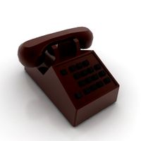 Telephone 3D Model