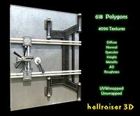Safe Door - PBR - Textured