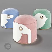 Pufs Circu Animal Stools collection