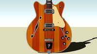Guitar - Fender Wildwood Coronado - Orange Stripes