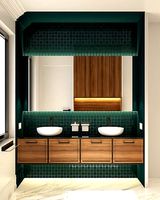 Bathroom sink and furniture