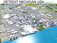 Detroit in Michigan 70km