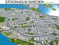 Stockholm City in Sweden