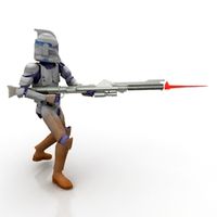 Clone trooper 3D Model