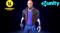 Cyberpunk Character Edvard