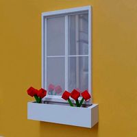 Low poly window 4 Cartagena