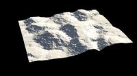 Landscape 3D model