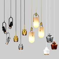 Four Hanging Light Set 02