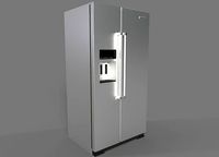 Stainless steel Kitchen Aid Fridge