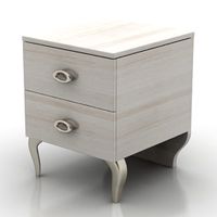 Bedside table 3D Model