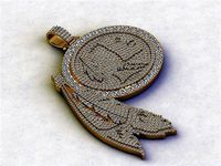 Diamond  Pave Pendant