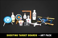 Shooting Target Boards - Art Pack
