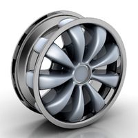 Car rim 3D Model