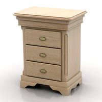Bedside table 3D Model