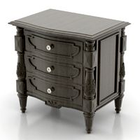 Bedside table 3D Model