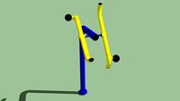 Academia de Ginástica Acessível - Supino APE AS20