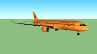 Airbus A220 - Modelo 3D