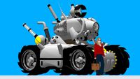 Metal Slug Tank SV-001 3D (Super vehicle 001)