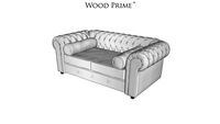 Sofá Chesterfield 2 Lugares - Wood Prime