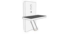 E-lamp Wall Fixture