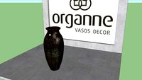 Vaso Bangkok - amarelo mesclado