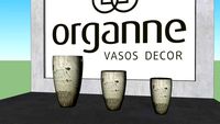 Vaso Rússia - amarelo mesclado