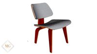 Dining Chair Upholstered - Wood Base - Eames LCW - Herman Miller